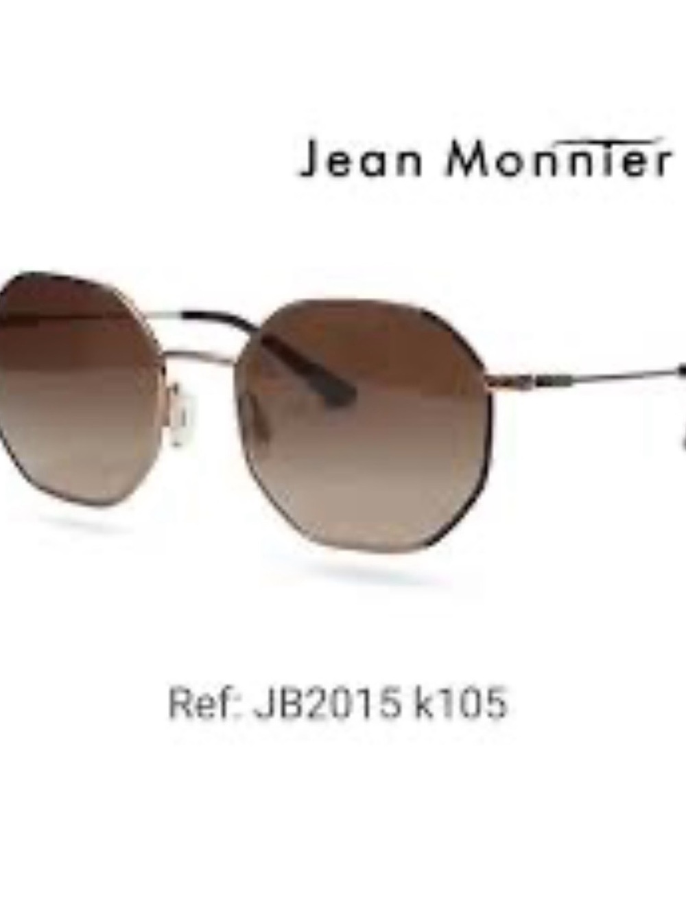 Women's Brown Gradient Round Sunglasses
